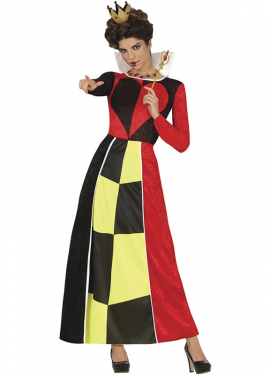 Red Queen of Hearts costume for women