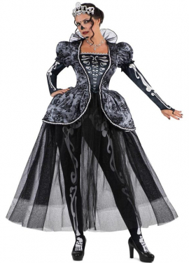 Elegant Queen of the Catacombs costume for women