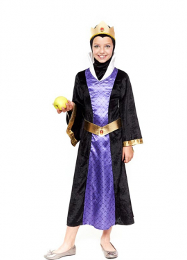 Classic Evil Queen Costume for Girls