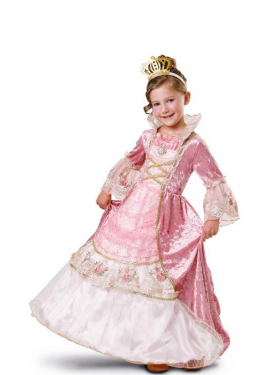 Pink Queen costume for girls