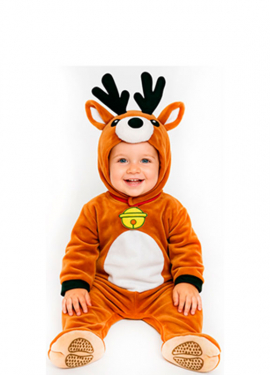 Brown Reindeer Costume for Baby