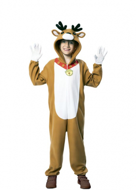 Brown Reindeer Costume for Kids