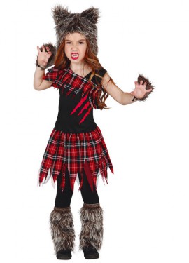 Disfraz de Scotish Wolf Girl Disfraz de Scotish Wolf Girl