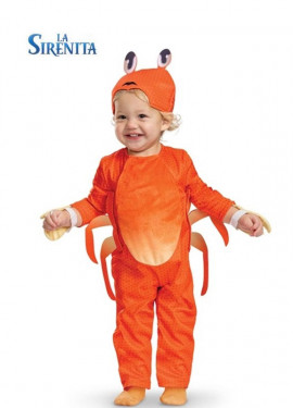 Classic Sebastian costume from The Little Mermaid for children