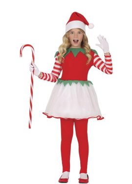 Miss Elf Costume for Girls