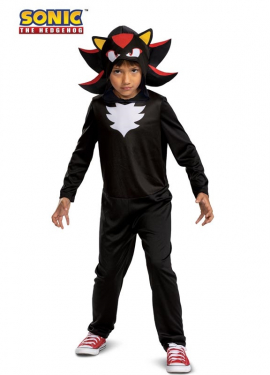 Fato de Shadow Fancy do Sonic the Hedgehog 3: O Filme para Crianças