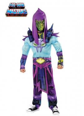 Deluxe He-Man Skelett-Kostüm mit Maske für Kinder