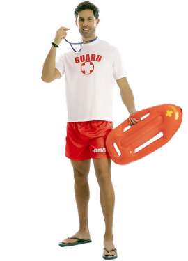 Lifeguard Costume for Men