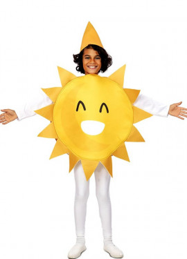 Smiling Sun Costume with Hat for Kids