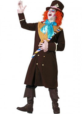 Brown Mad Hatter Costume for Men