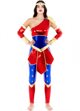 de Superhéroes y para Mujer Disfraz Superheroina