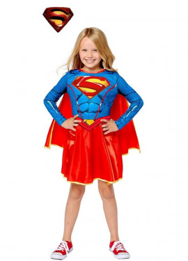 Supergirl Eco costume for girls