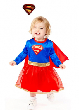 Supergirl costume for girls and babies