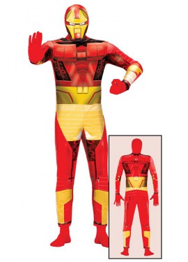 Fato de super-herói biônico para homem