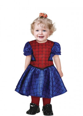 Costume da supereroina aracnide per bambino