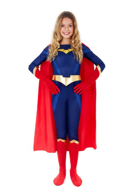 Disfraz de Superheroína Premium para niña