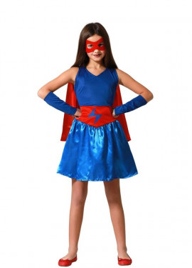 Lightning Superhero Costume for Girls