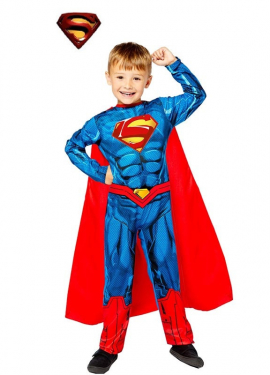 Superman Öko-Kostüm für Kinder