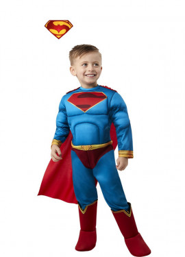 astronauta Floración Promover Disfraz de Superman Musculoso Dcp para niño