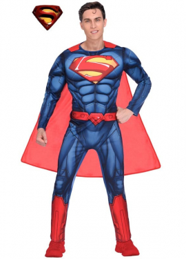 Muscle Superman costume for men