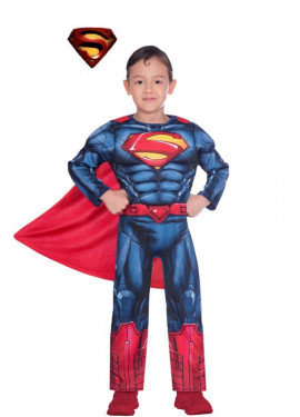 Muscle Superman costume for children