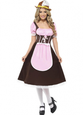 Women's Long Tavern Costume for Oktoberfest