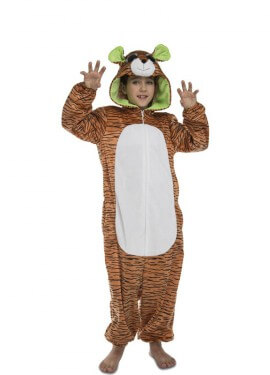 Big eyes tiger costume for children