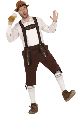 Costume tirolese dell'Oktoberfest per uomo