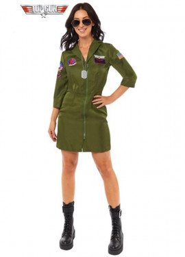 Top Gun costume for women