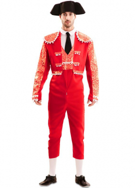 Red Bullfighter costume for men