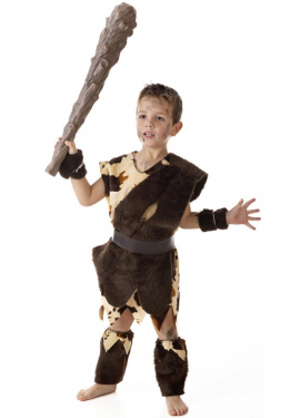 Costume da troglodita o uomo delle caverne per bambino