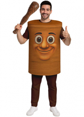 Disfraz de Tung Tung Sahur para hombre