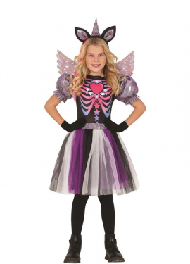 Dark Unicorn Costume for Girls