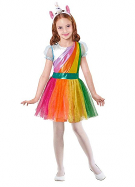 Unicorn costume for girls