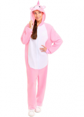 Pink Unicorn Costume for Adults