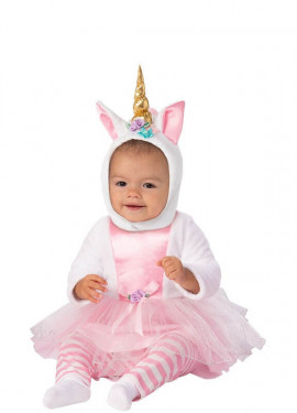 Disfraz de Unicornio Rosa para bebé