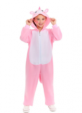 Pink Unicorn Costume for Kids