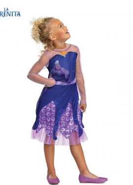 Classic Disney Villains Ursula costume for girls