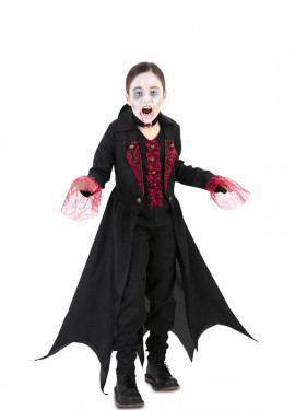 Disfraz de Reina Vampira para Niña  Comprar Online