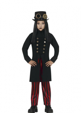 Steampunk Gothic Vampire Costume for Children