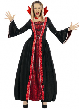 Elegant Vampiress Costume for Women