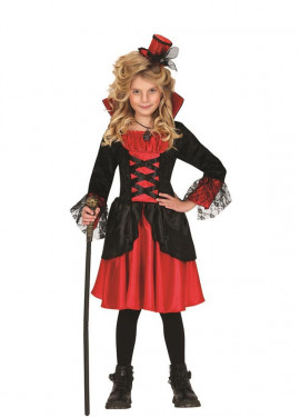 Elegant Vampiress Costume for Girls