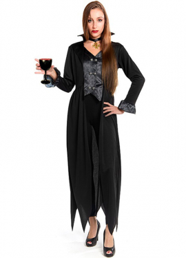 Gothic Vampiress Costume for Women