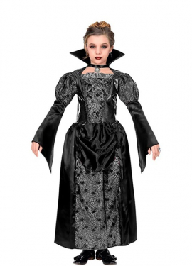 Gothic Vampiress Costume for Girls