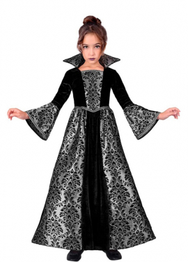 Gothic Vampiress Costume for Girls