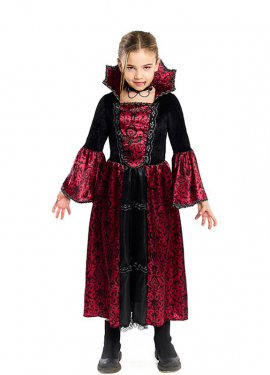 Gothic Vampiress Costume for Girls
