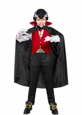 Dracula Vampire Costume for Boys