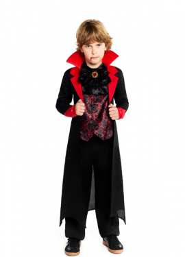 Elegant Vampire Costume for Boys