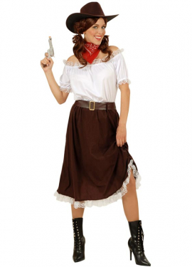 Western Cowgirl Costume for Women