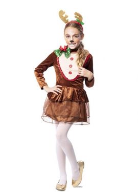 Reindeer Dress Costume for Girls